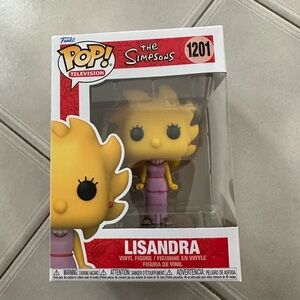 Nwt Funko POP Lisa Simpson as Lisandra #1201 The Simpsons Vinyl Figure
